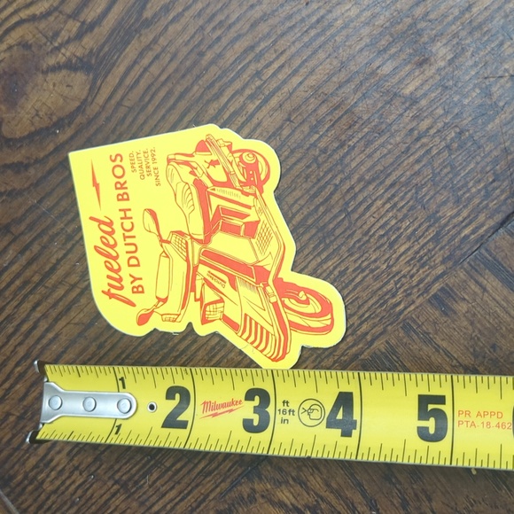 Lot of 9 Dutch Bros Stickers #5 - Picture 7 of 10